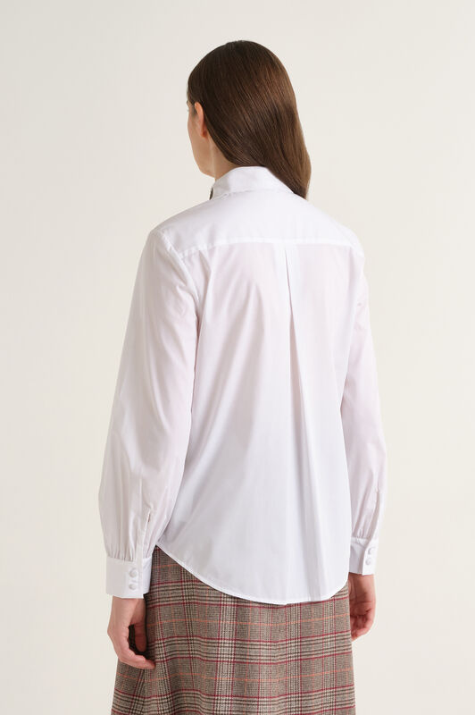 Maliparmi PRECIOUS STITCH SHIRT Natural White JM558615226 Maliparmi PRECIOUS STITCH SHIRT Natural White JM558615226