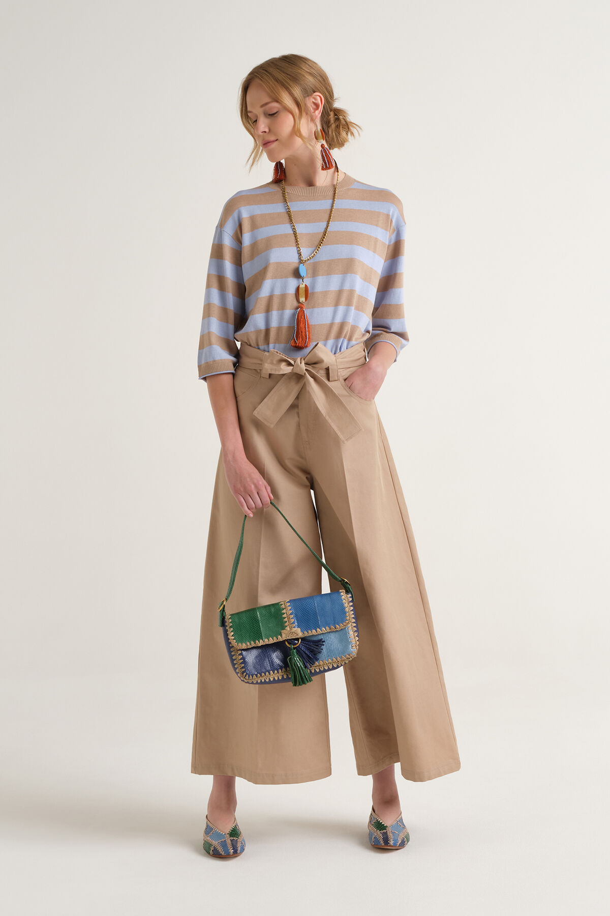 Malìparmi COLOURS OF THE WORLD PULL Beige JQ511678074