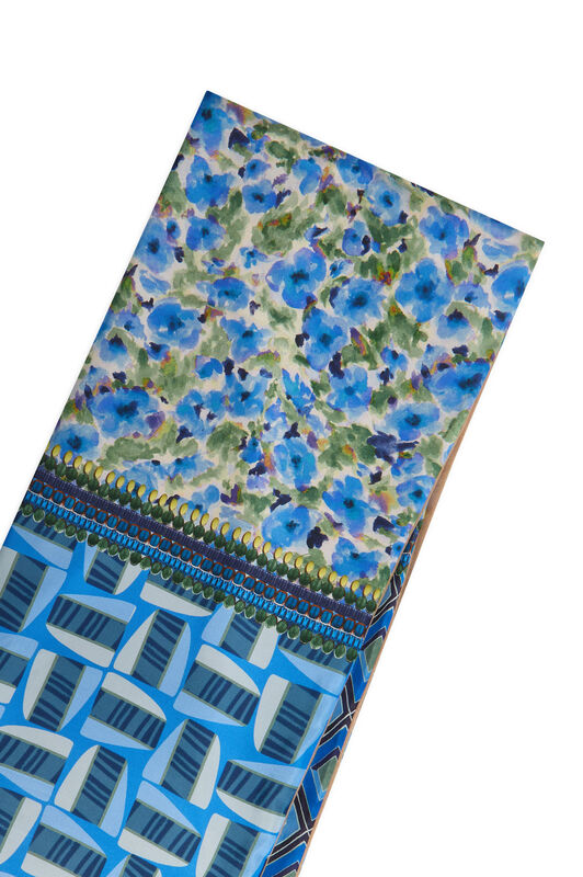 Maliparmi COLLECTION PRINTS STOLE Blue IB020730123