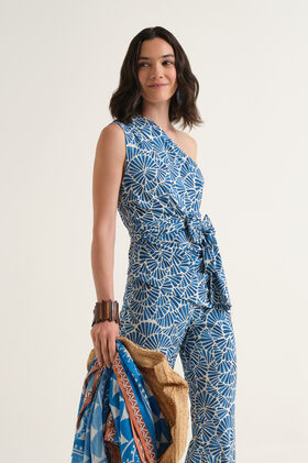 Malìparmi TOP SHELL TOP Blue JP556070672