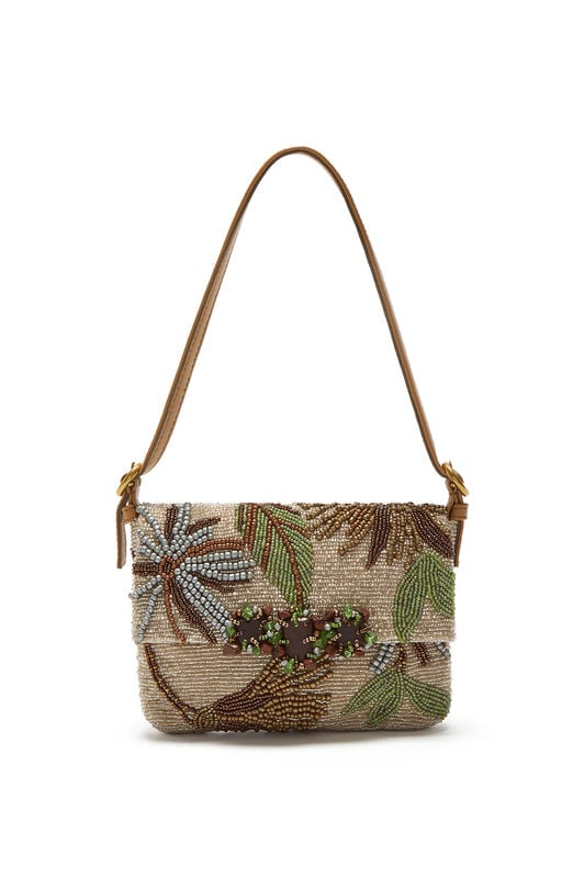Malìparmi SILVER GARDEN KLEINE SCHULTERTASCHE Beige BF000591258