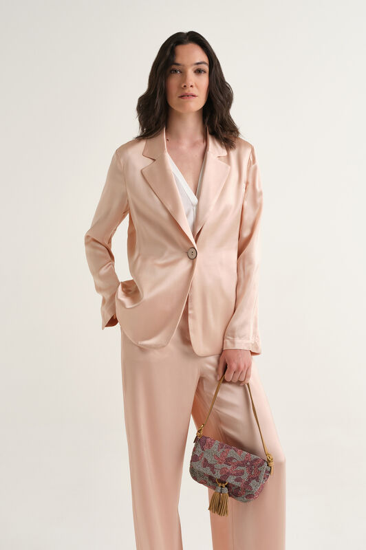 Malìparmi SHINY CADY JACKET Light Pink JD648250631