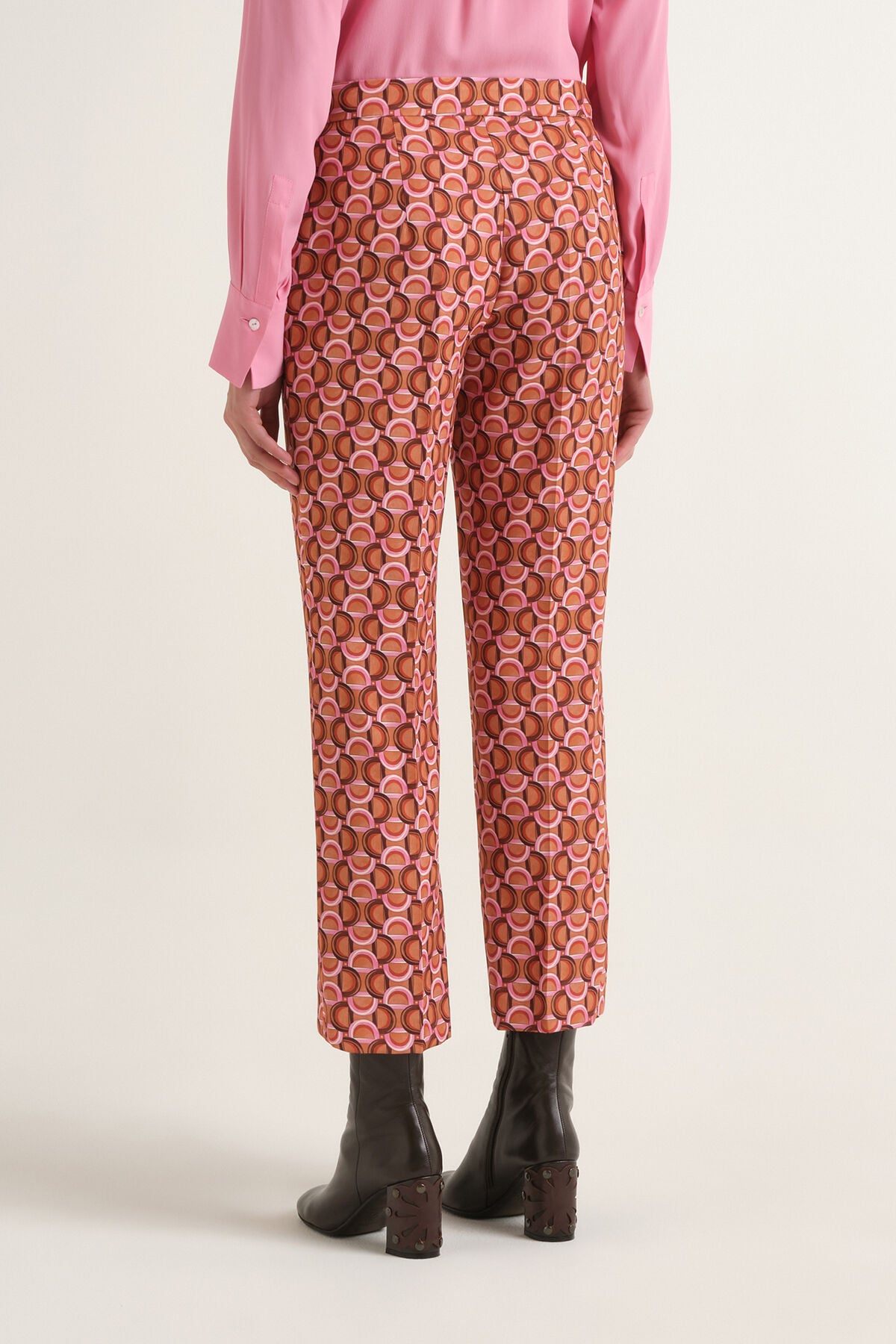 Maliparmi GRAPHIC ORBIT PANTALON Marron JH747950687 Maliparmi GRAPHIC ORBIT PANTALON Marron JH747950687