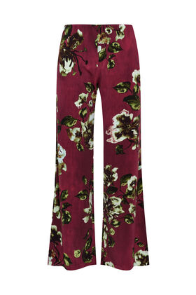 Maliparmi FROSTED BLOSSOM HOSE Bordeaux JH400970680 Maliparmi FROSTED BLOSSOM HOSE Bordeaux JH400970680