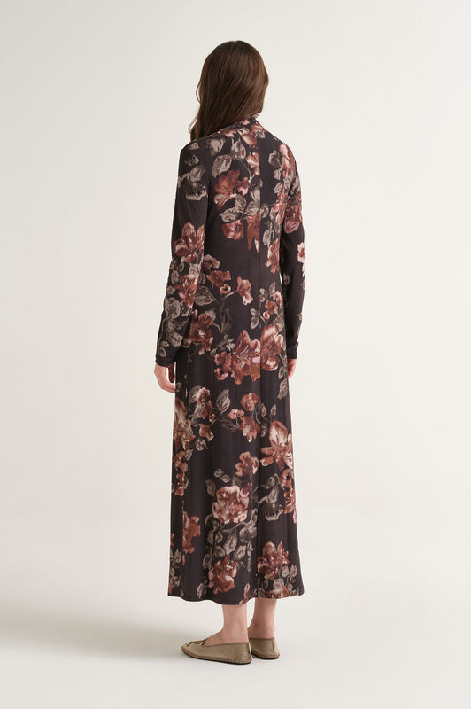 Maliparmi FROSTED BLOSSOM DRESS Brown JF668470680