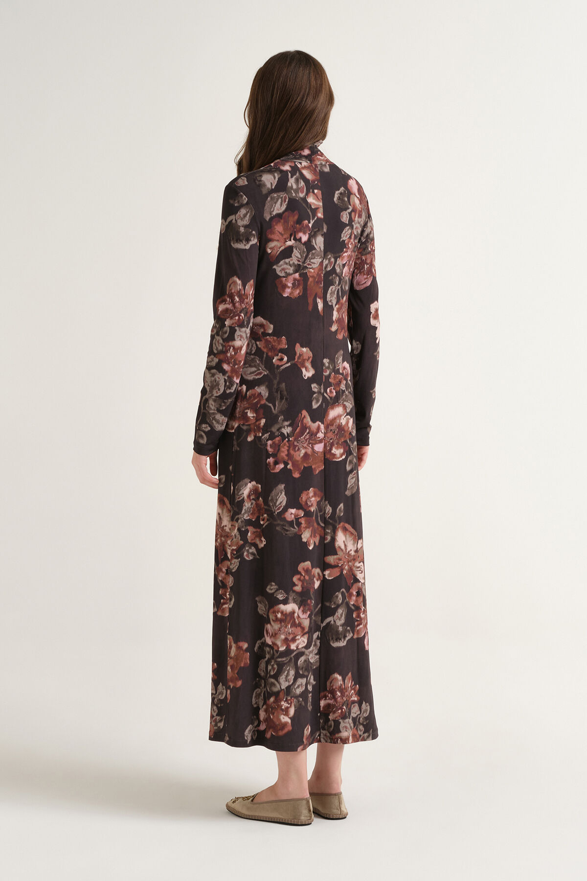 Maliparmi FROSTED BLOSSOM DRESS Brown JF668470680