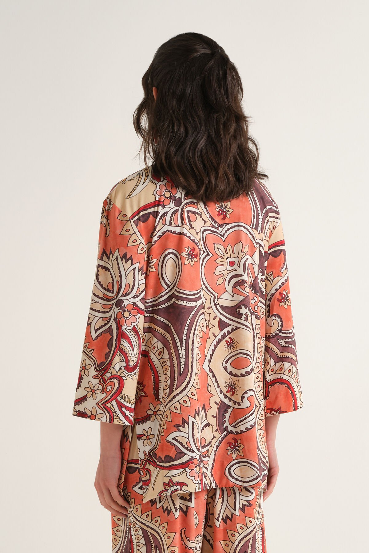 Malìparmi HIPPIE LOTUS CAFTÁN Salmón JM557570671