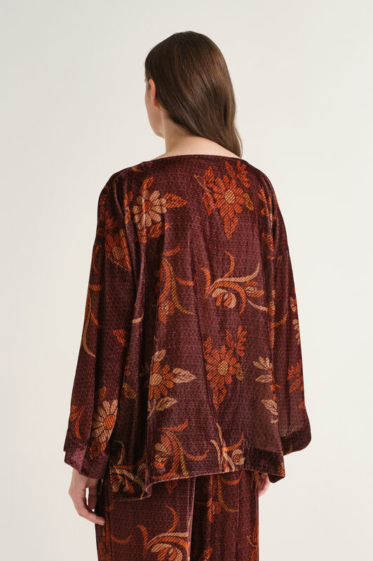 Maliparmi COLLECTION PRINT SHIRT Orange JM559461058 Maliparmi COLLECTION PRINT SHIRT Orange JM559461058