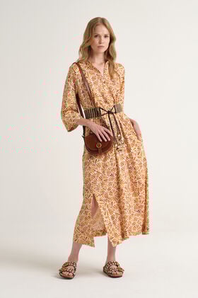 Malìparmi ABITO SHELL DRESS Yellow JF672170672