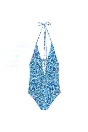 Malìparmi COSTUME INTERO SHELL Blu JJ105270672