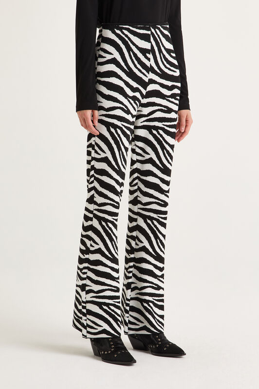 Maliparmi NEW JACQUARD TROUSERS Natural JH805178208