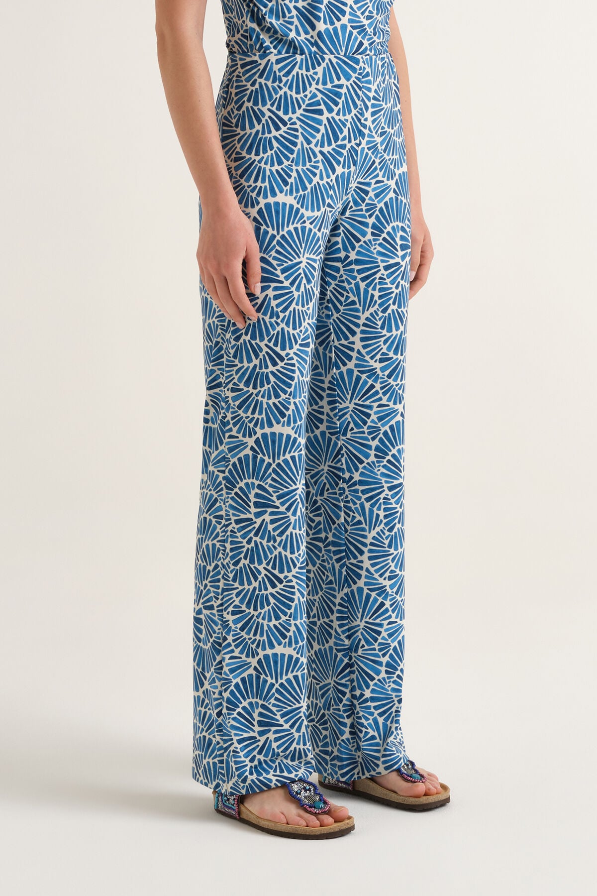 Malìparmi PANTALONE SHELL TROUSERS Blue JH400970672