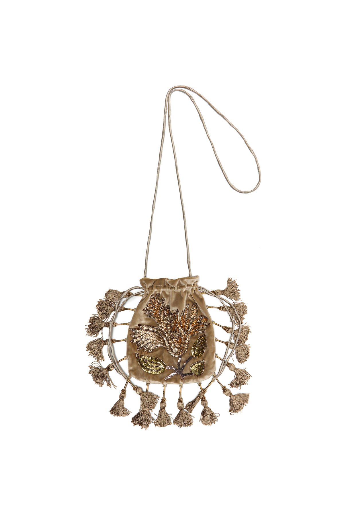 Malìparmi SILVER GARDEN POCHETTE Crème OP009561054