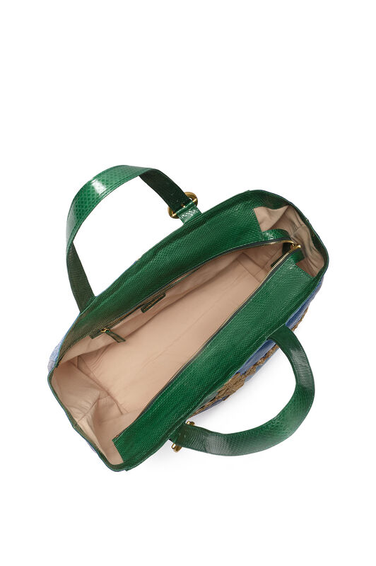 Malìparmi PATCHWORK THREAD SHOPPING BAG Light Blue BH030501563