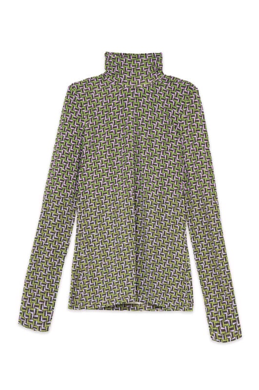 Maliparmi STONES JERSEY T-SHIRT Grün JK026070656 Maliparmi STONES JERSEY T-SHIRT Grün JK026070656