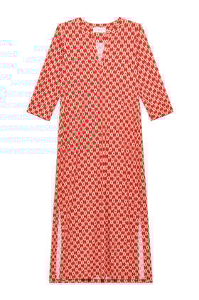 Malìparmi DIAMOND GLOW DRESS Red JF667370674