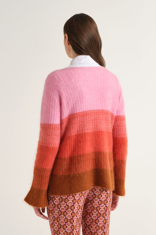 Maliparmi WOOL WINTER SUNSET KNIT Brown JQ513078217 Maliparmi WOOL WINTER SUNSET KNIT Brown JQ513078217