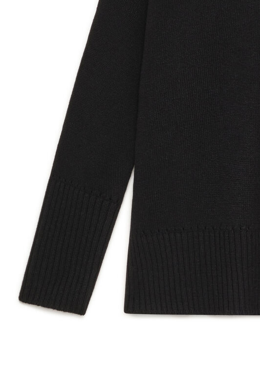 Maliparmi MAGLIA CASHMERE MERINOS Nero JQ513374315 Maliparmi MAGLIA CASHMERE MERINOS Nero JQ513374315