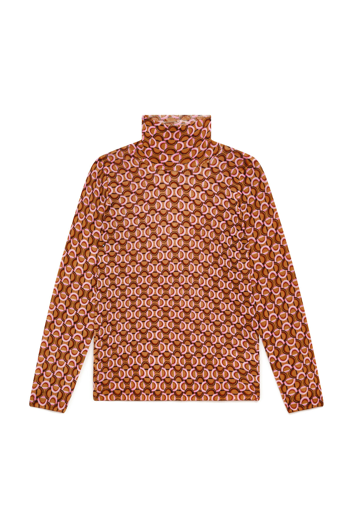 Maliparmi PRINTED KNIT KNIT Brown JQ510478200 Maliparmi PRINTED KNIT KNIT Brown JQ510478200