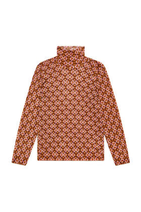 Maliparmi PRINTED KNIT KNIT Brown JQ510478200 Maliparmi PRINTED KNIT KNIT Brown JQ510478200