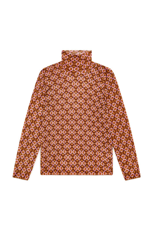 Maliparmi PRINTED KNIT KNIT Brown JQ510478200 Maliparmi PRINTED KNIT KNIT Brown JQ510478200