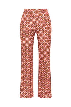 Maliparmi GRAPHIC ORBIT TROUSER Brown JH808150687