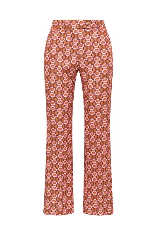 Maliparmi GRAPHIC ORBIT TROUSER Brown JH808150687