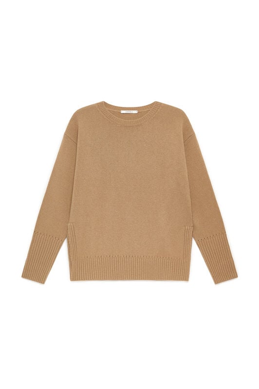 Maliparmi CASHMERE MERINOS KNIT Beige JQ511474315