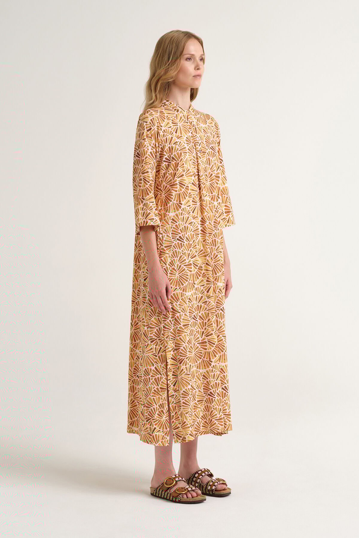 Malìparmi ABITO SHELL DRESS Yellow JF672170672