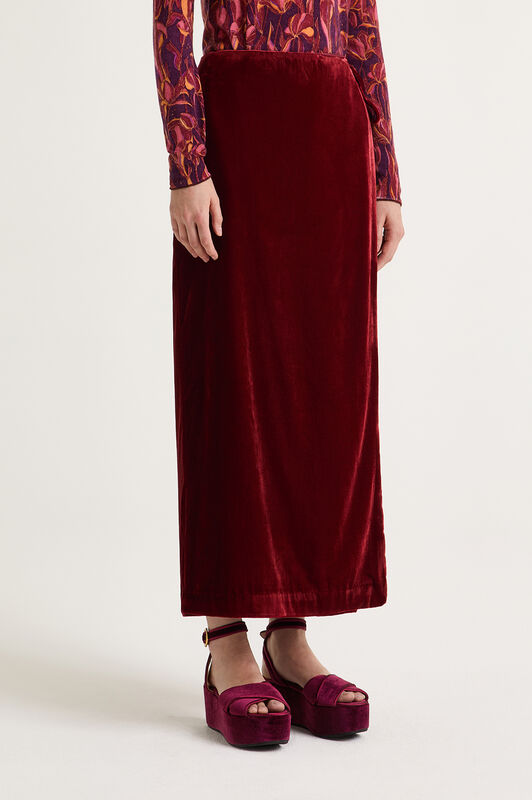 Maliparmi GONNA SWEET VELVET Ruggine JG665161050