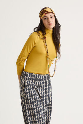 Maliparmi T-SHIRT COLOURS OF THE WORLD Senape-Mustard JK026070229