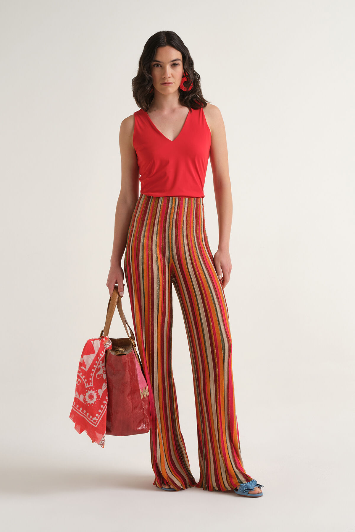 Malìparmi FLEXAGE STRIPES HOSE Rost JH807178211