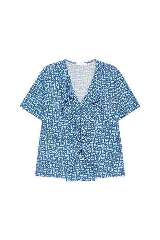 Malìparmi MINI MOULINÉ TOP Azul JP556770675