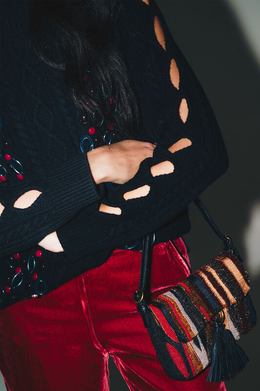 Maliparmi JEWEL WOOL KNITWEAR Black JQ510678201