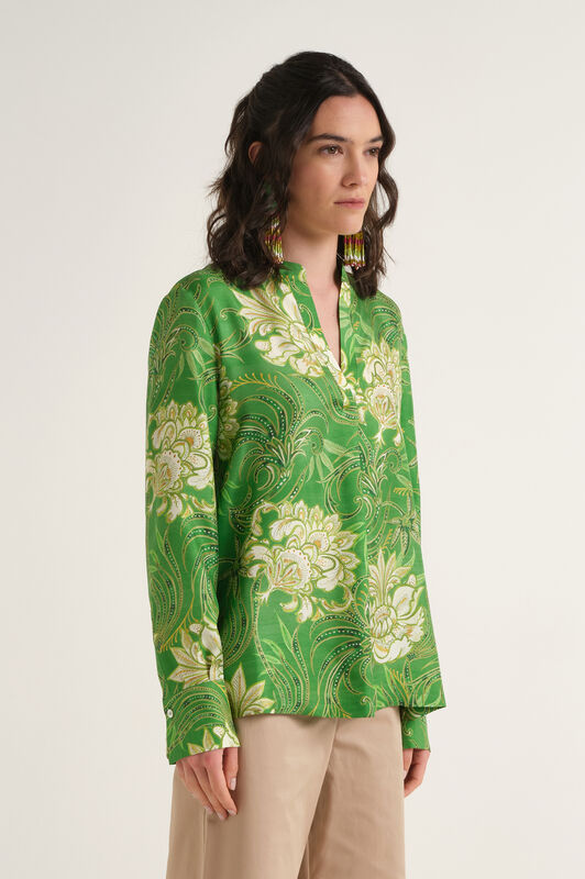 Malìparmi COLLECTION PRINT SHIRT Green JM103331027