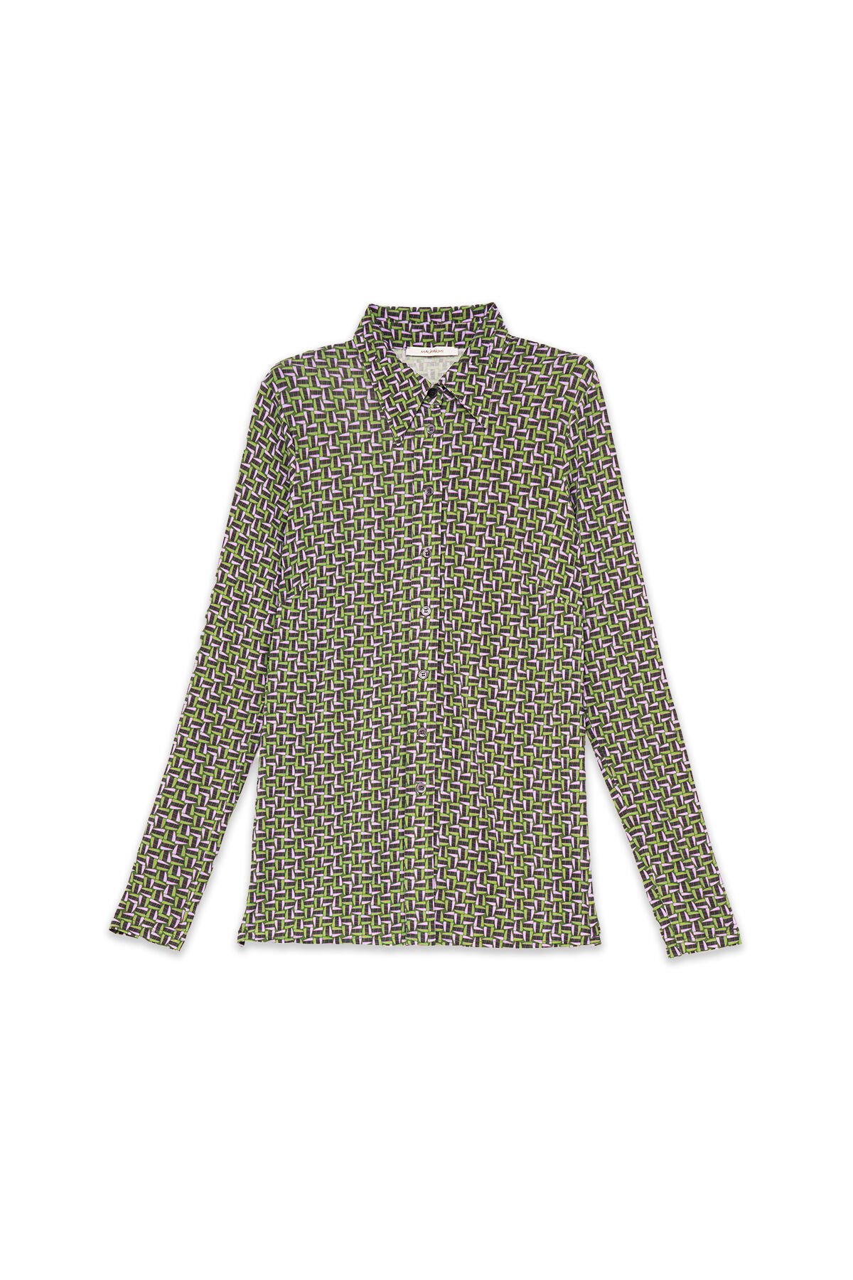 Maliparmi MALI STONES JERSEY HEMD Grün JM209970656