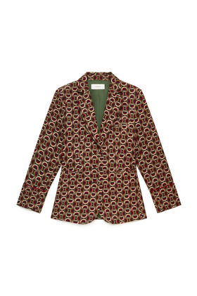 Maliparmi GRAPHIC ORBIT BLAZER Green JD648950687 Maliparmi GRAPHIC ORBIT BLAZER Green JD648950687