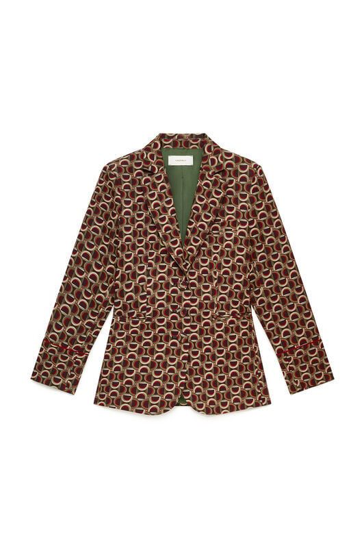 Maliparmi GRAPHIC ORBIT BLAZER Green JD648950687 Maliparmi GRAPHIC ORBIT BLAZER Green JD648950687