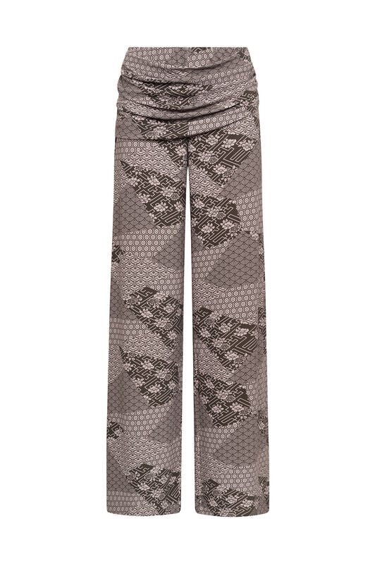 Maliparmi MOSAIC KIMONO TROUSER Grey JH808270679