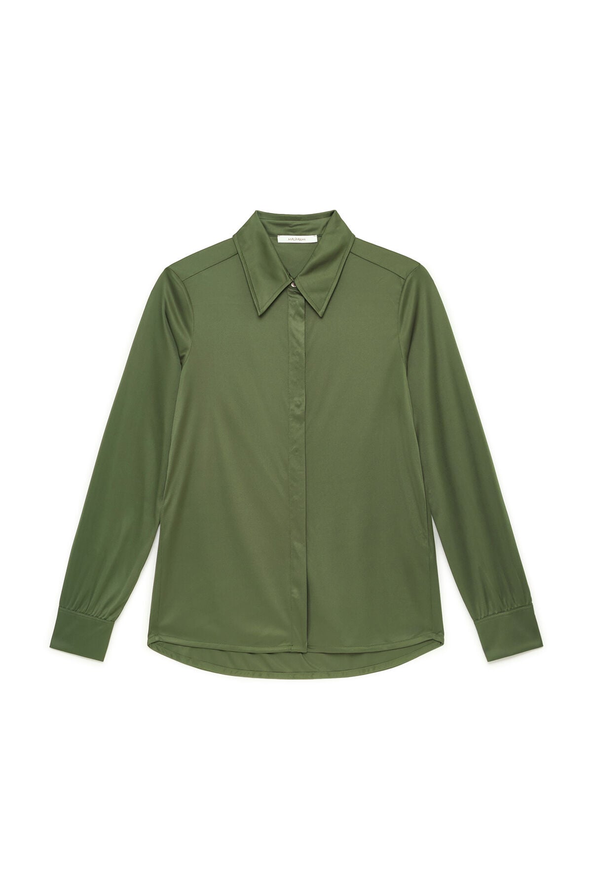 Maliparmi PLANE POLY JERSEY SHIRT Fern JM556470683 Maliparmi PLANE POLY JERSEY SHIRT Fern JM556470683