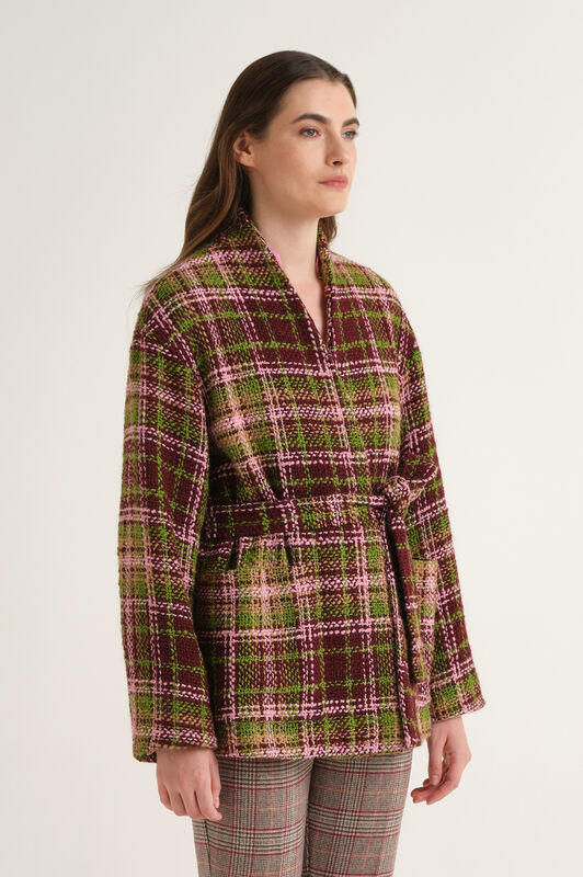 Maliparmi CHUNKY BOUCLÉ CHAQUETÓN Verde JA536920300 Maliparmi CHUNKY BOUCLÉ CHAQUETÓN Verde JA536920300