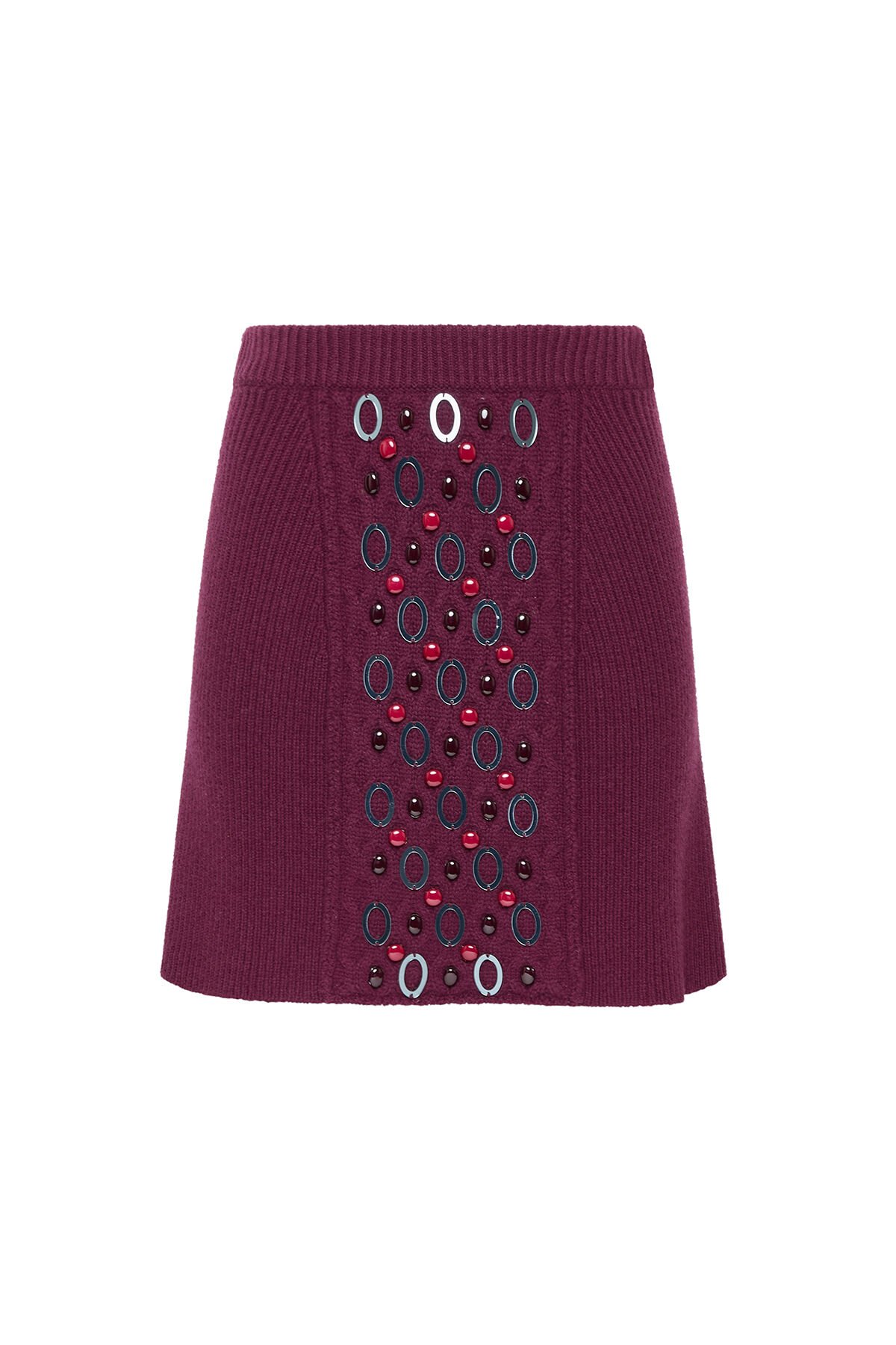 Maliparmi JEWEL WOOL SKIRT Must JG666278201