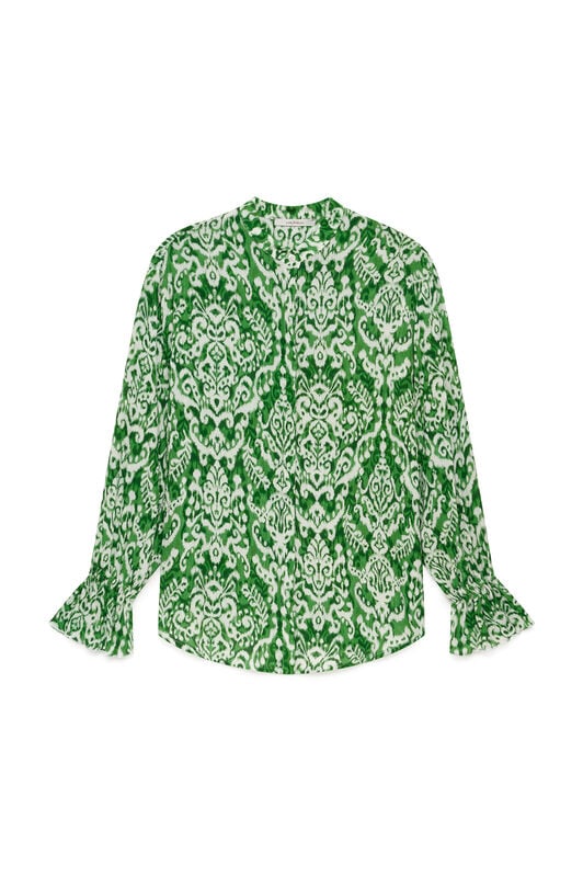 Malìparmi DREAMSCAPE IKAT SHIRT Green JM558550671
