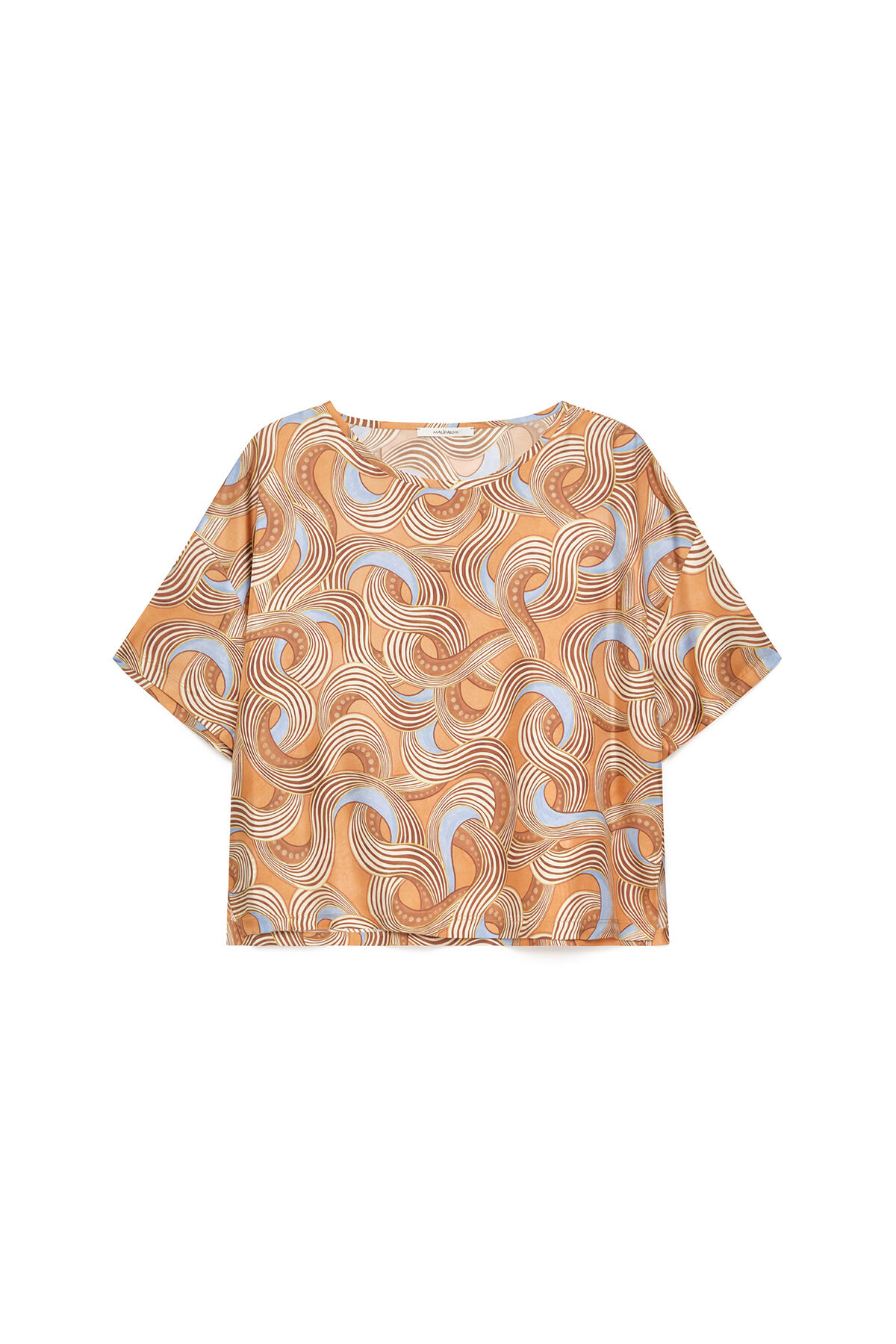 Malìparmi COLLECTION PRINT SHIRT Leather JM559031027