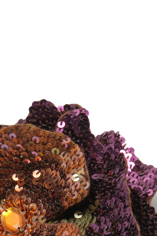 Maliparmi RADIANT FLORA BROOCH Leather TS012995163