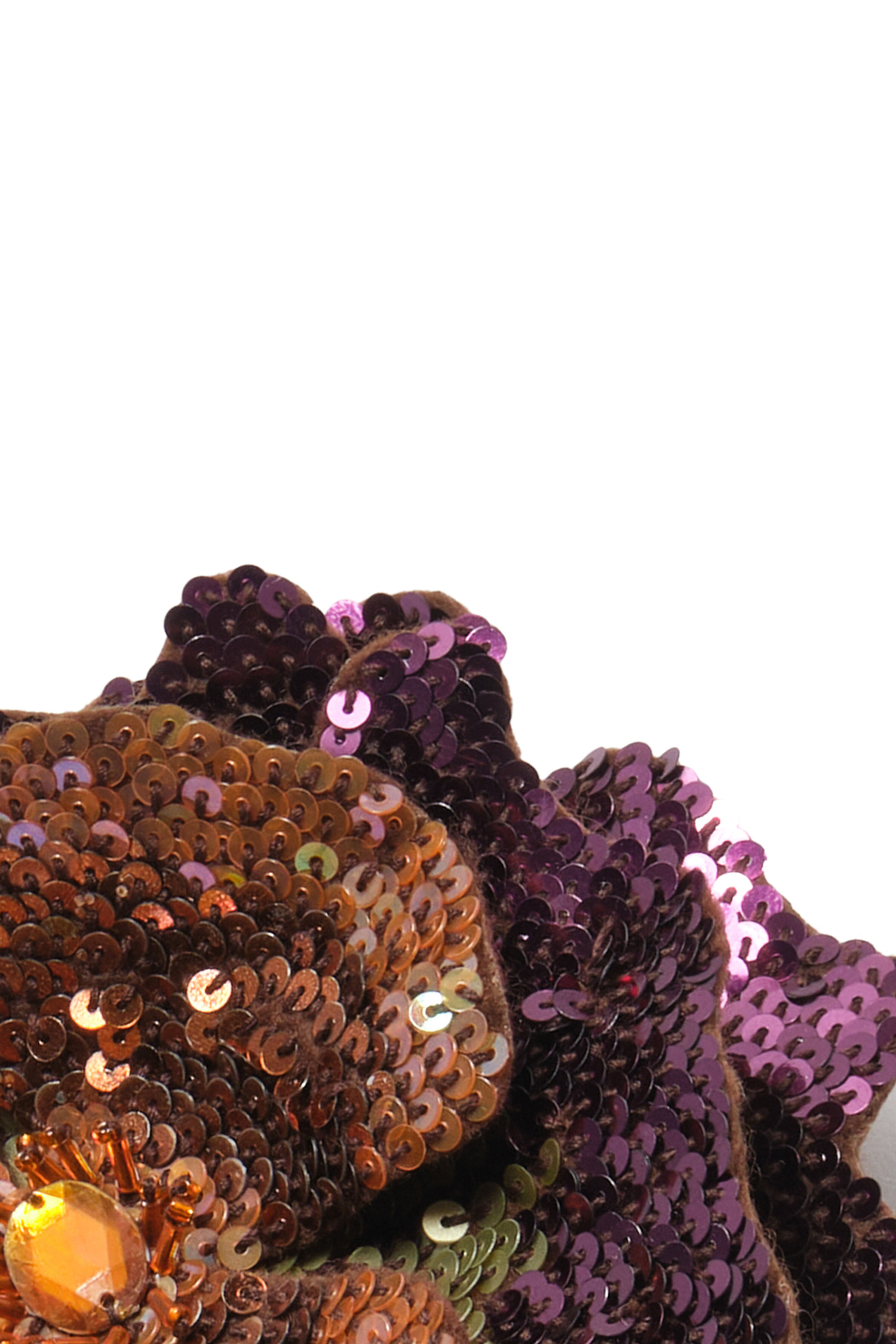 Maliparmi RADIANT FLORA BROOCH Leather TS012995163