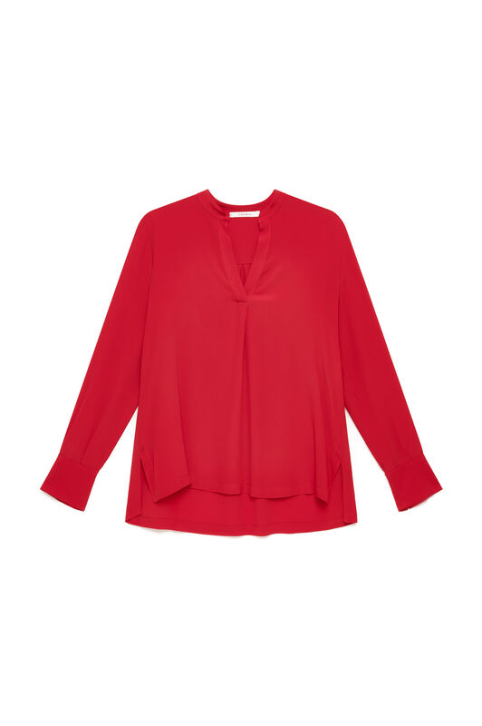 Malìparmi FLUID CREPE CHEMISE Corail JM103350672