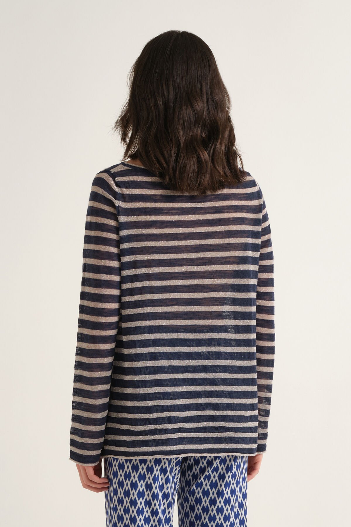 Malìparmi SUMMER LINEN JERSEY Azul JQ509178148