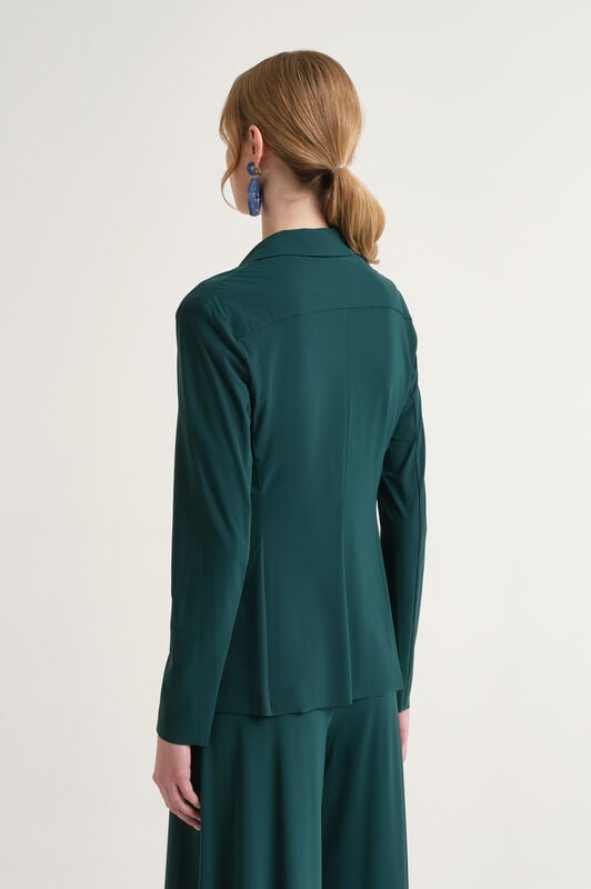 Malìparmi SOFT JERSEY JACKET Forest Green JD646570210