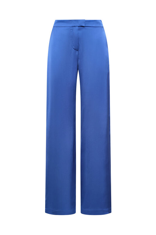 Malìparmi SHINY CADY TROUSERS Cobalt JH807550631
